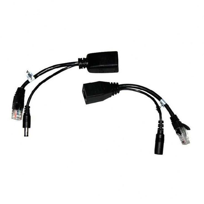 PоE Injector РоЕ Splitter Ethernet LAN Захранване ПОЕ Инжектор Сплитер Захранващ Kомплект за IP Камери Захранващи се по Ethernet LAN Мрежови Кабел