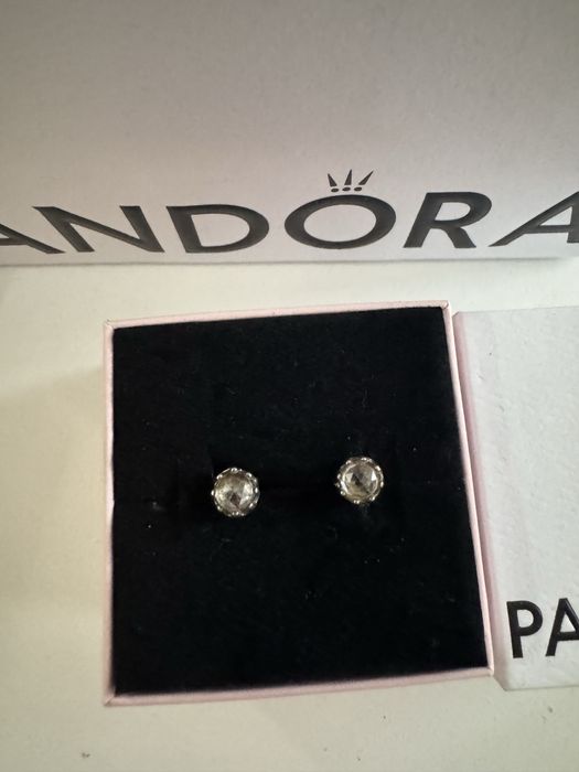 Обеци Pandora-сертификат, торбичка