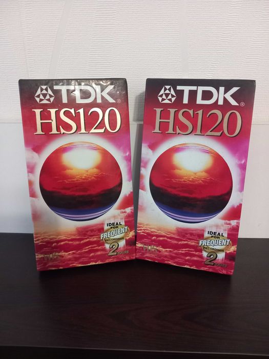 VHS видеокасети чисто нови с различно времетраене и цени