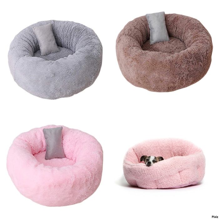 Плюшено легло за куче