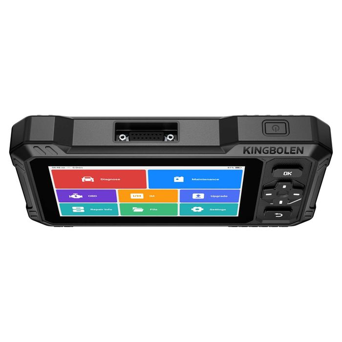 Tester auto KINGBOLEN S6 Elite 2025, tableta Android, diagnoza toate modulele, functii service 15+, AutoVIN 110+ marci, update gratuit pe viata