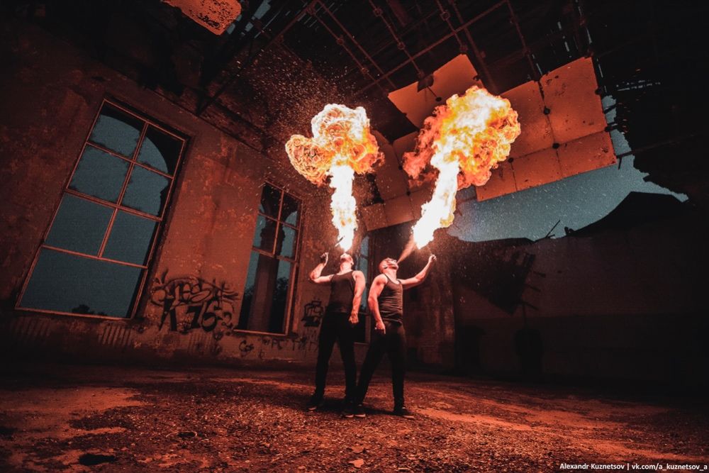 Огненное шоу ATON. FIRE SHOW