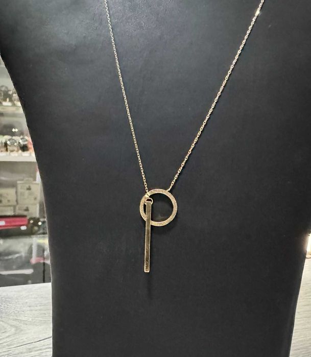 Златен синджир с висулка 14К 585 -2,70 г