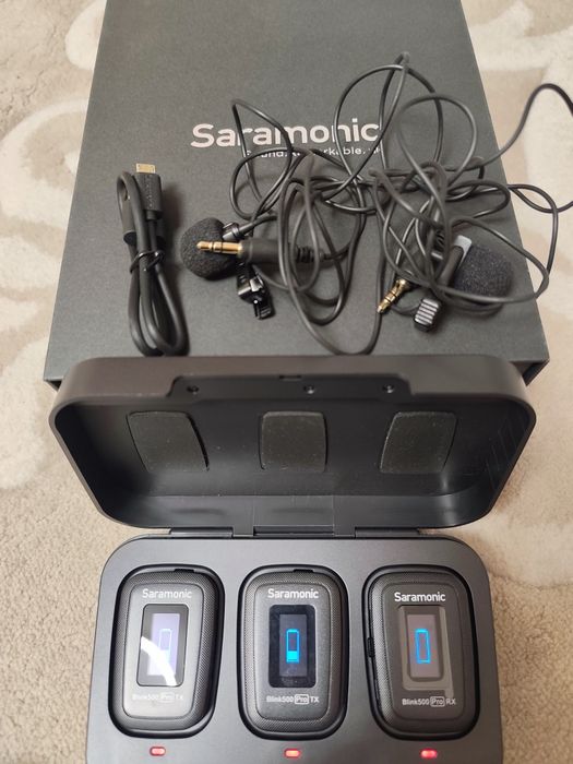 Lavaliere  Saramonic Blink 500 pro B2 Wireless compactă Digitală