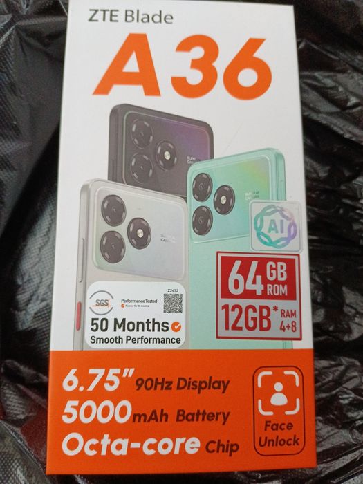 Продам срочно ZTE Blade A36