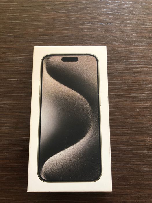 Iphone 15 pro 128gb natural titanium
