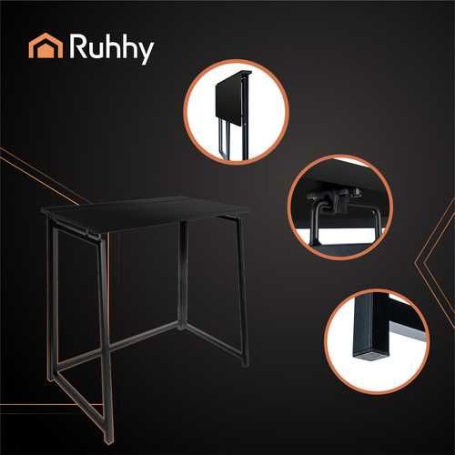 Сгъваемо бюро за компютър Ruhhy 26117 Черен, стил Лофт