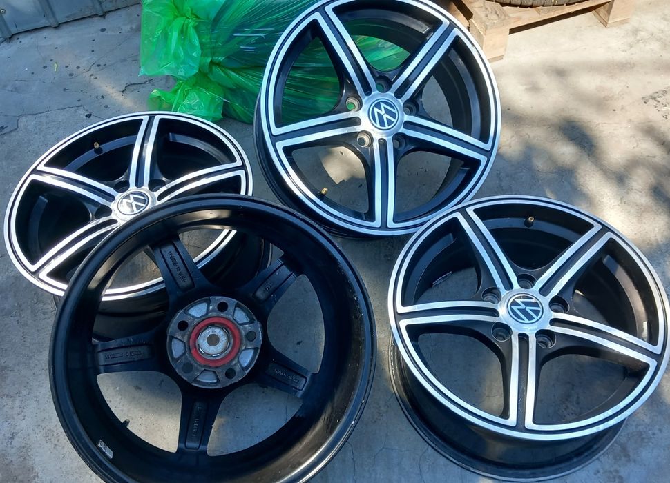 Set 4 jante aliaj r16 Volkswagen 5x112 Passat, Golf, Skoda Octavia, Audi preț 1300 lei setul