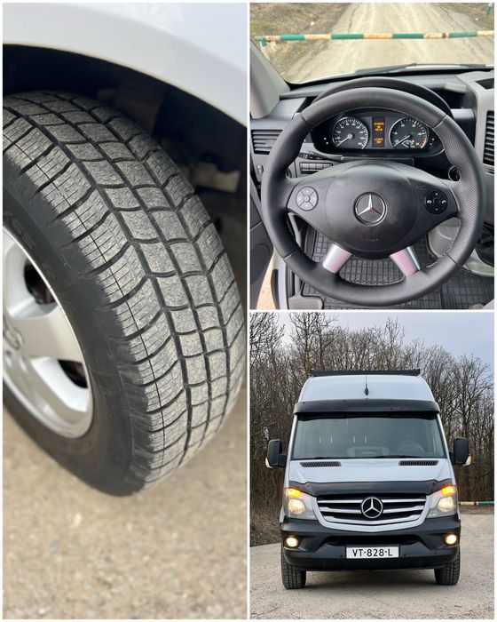 Mercedes sprinter 313,316,portbagaj,jante,clima,3 locuri,crafter