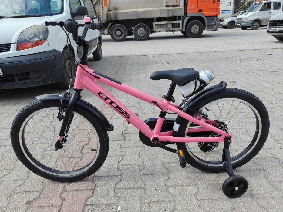 CROSS Алуминиев велосипед 20" ROXY розов