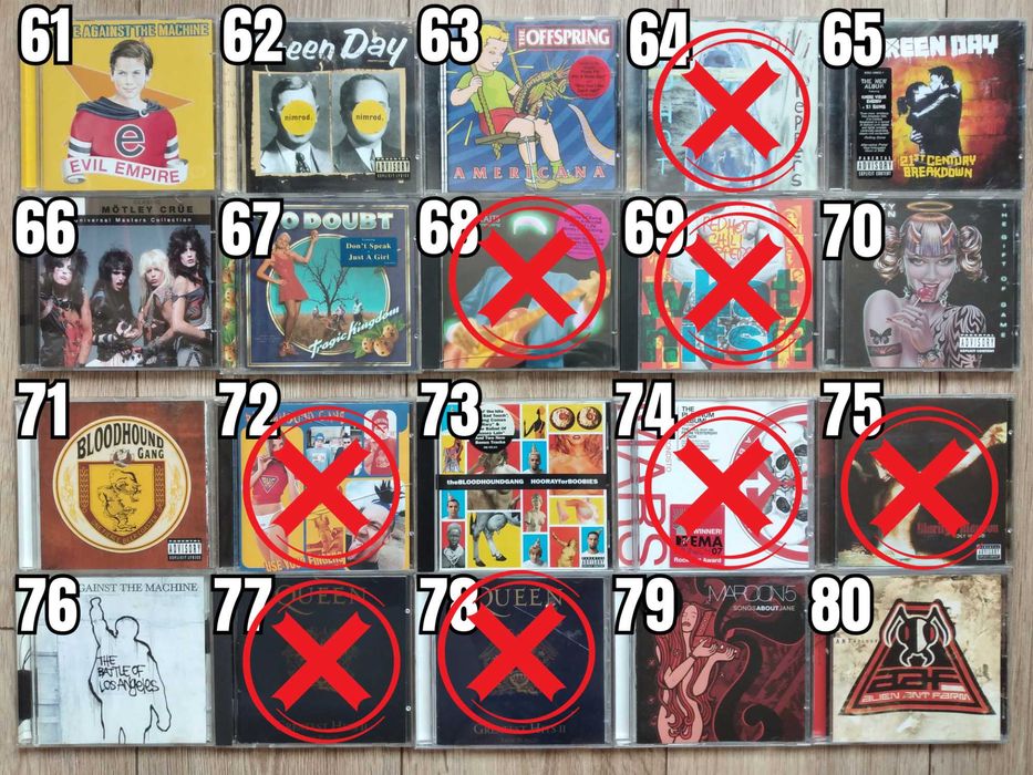 Rock/Punk Metal Music Albums CDs Оригинални Рок Пънк Музикални Дискове