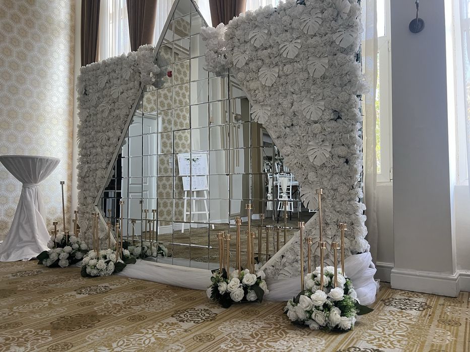 Panou Gliter/ Floral /baloane