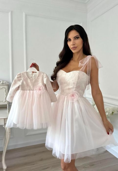 Комплект рокли мама и бебе