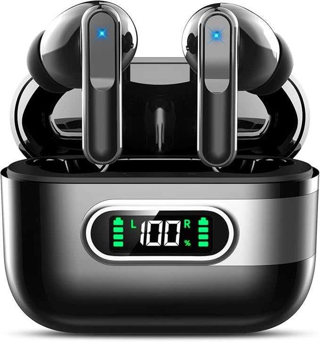 Hendari Bluetooth 5.3 слушалки, безжични слушалки за уши