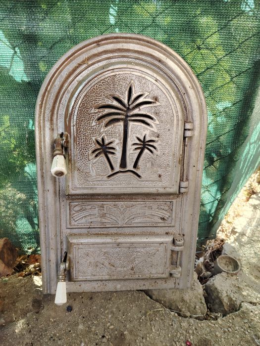 Ușa de sobă teracotă