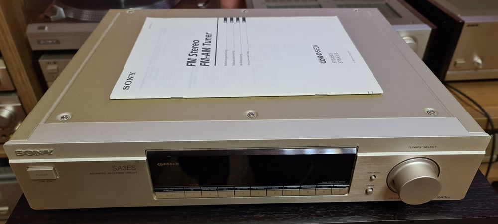 Vand Tuner/Radio High-End Sony ST-SA 3 ES AM/FM