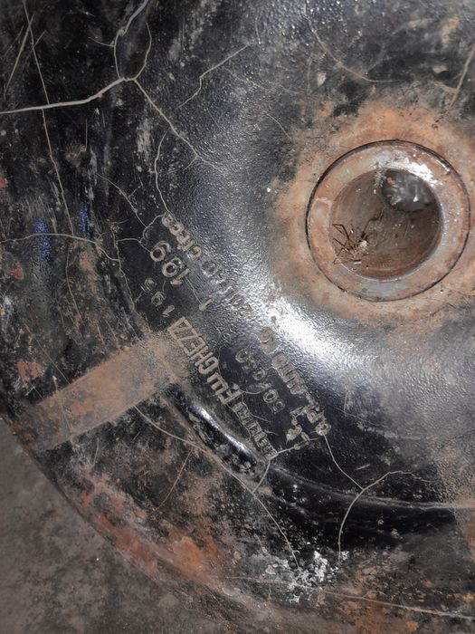 продавам газова бутилка 50 литрова за МПС