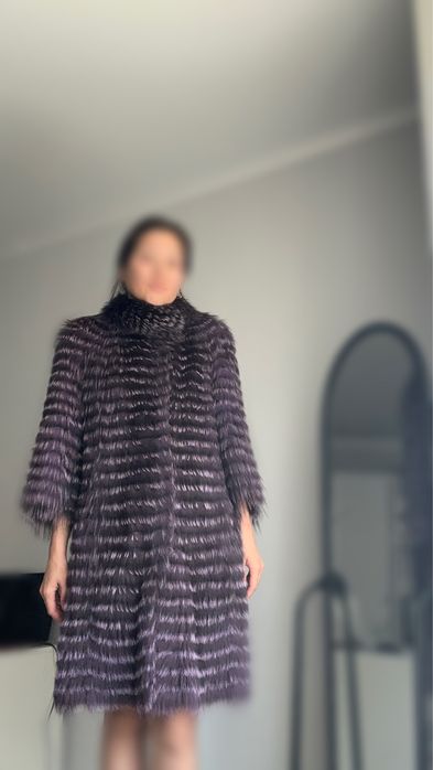 Продам шубу чернобурка