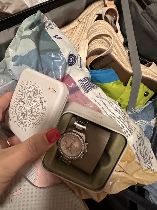 Ceas fossil cristale swarowski