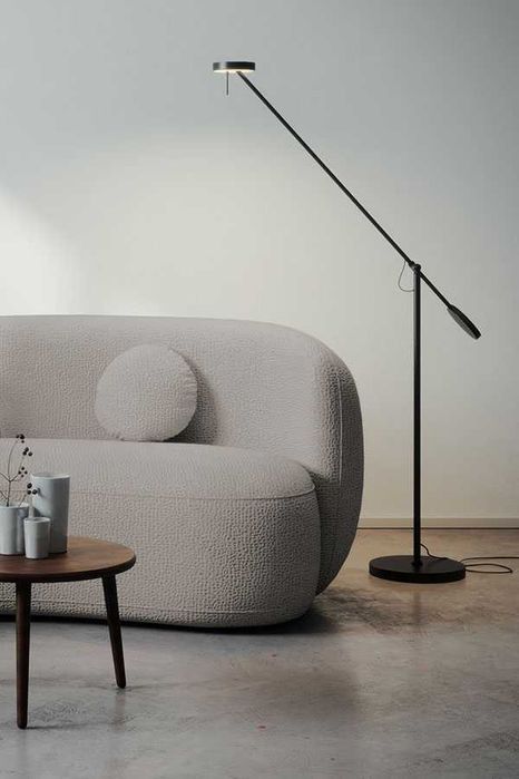 Canapea curbata Lunis bej - Transport Gratuit in 4-10 zile