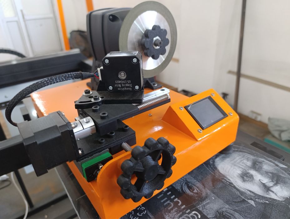 Точильный станок по заточке алмазных игл по камню (граниту и мрамору)