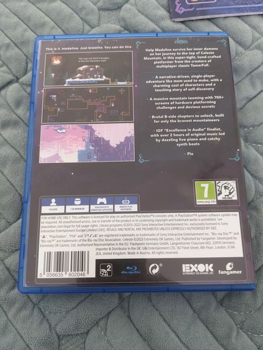 Игра для PS4 Celeste (коллекционная версия)