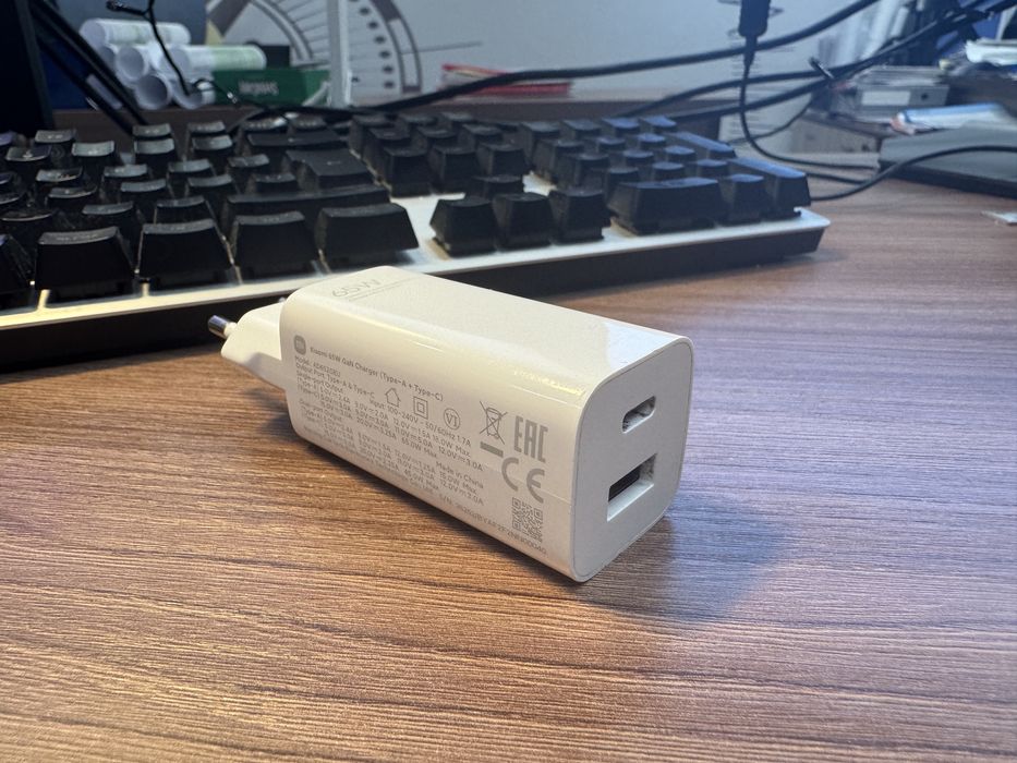 Зарядное устройство адаптер Xiaomi 65W