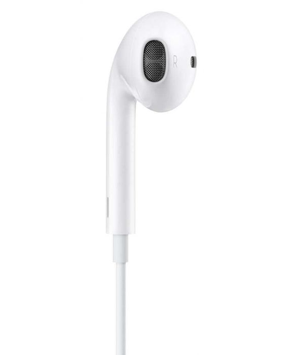 Слушалки с микрофон Apple - EarPods, Lightning Connector, бели