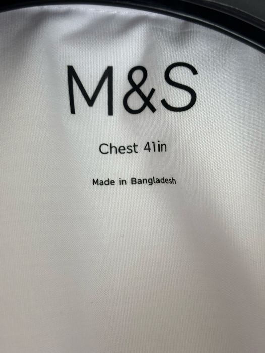 Школьная рубашка Mark&Spencer с длинными рукавами