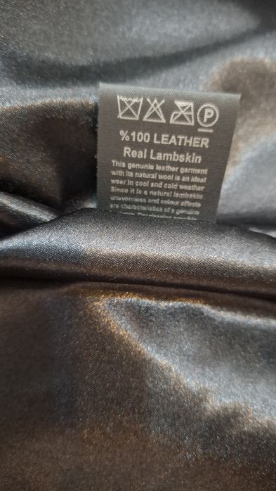 Geaca piele măsura XL