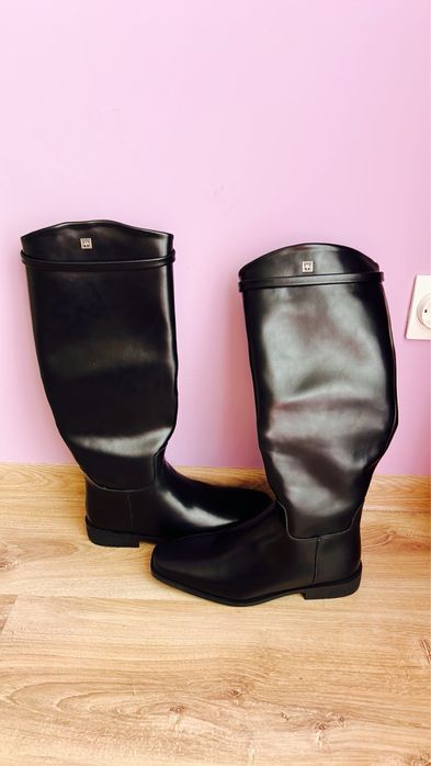 Черни високи боти 40номер