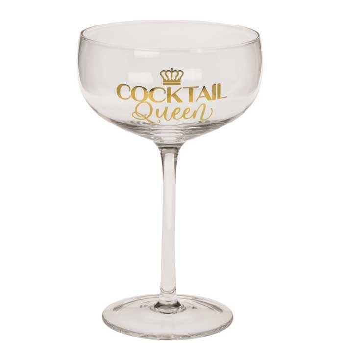 Комплект коктейлни чаши за двойка - Крал и Кралица