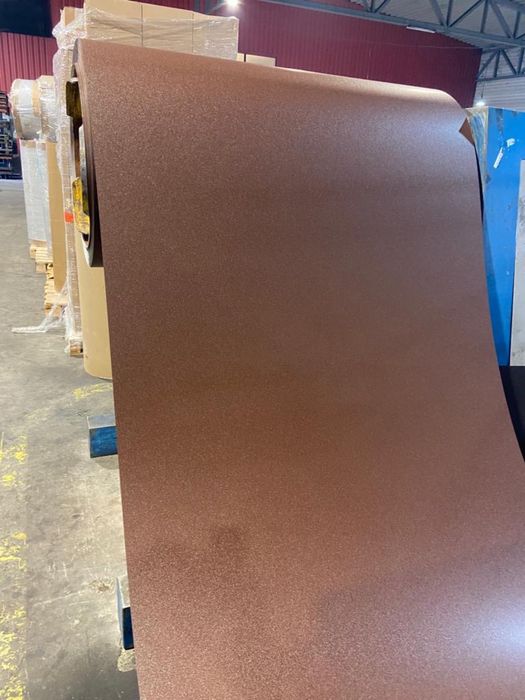 Tablă Cutată 0,5 T20 T35 Fațadă Gard Hală Acoperiş Maro Mat RAL 8017