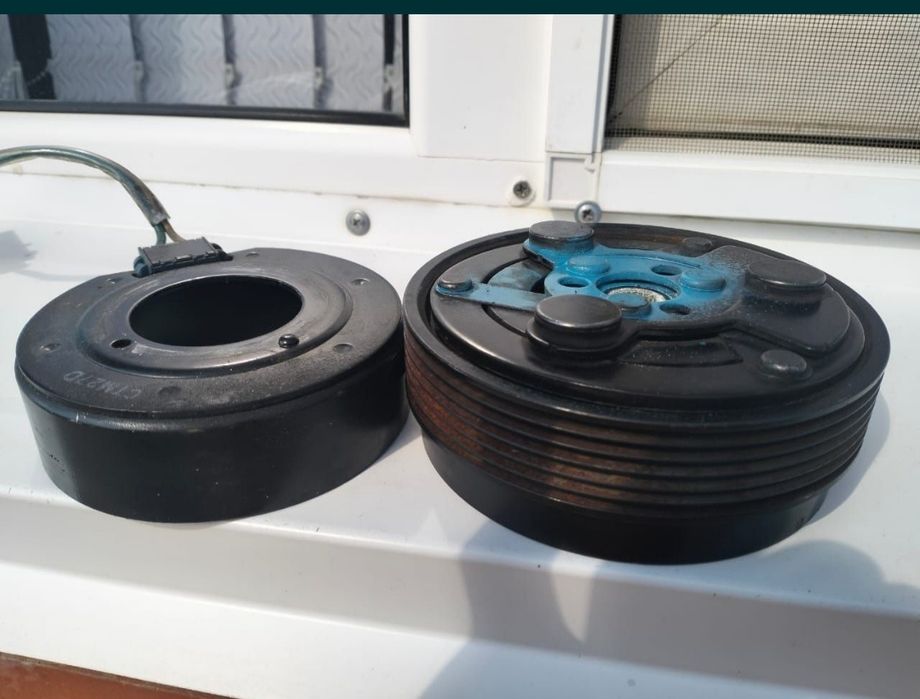 Шкиф и магнит компрессора