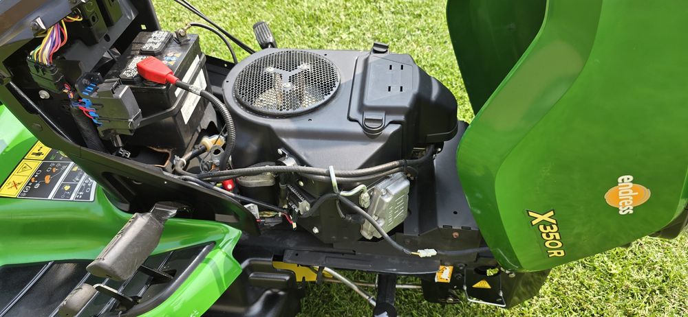 John deere X350R,  tractoras gazon, cositoare iarba