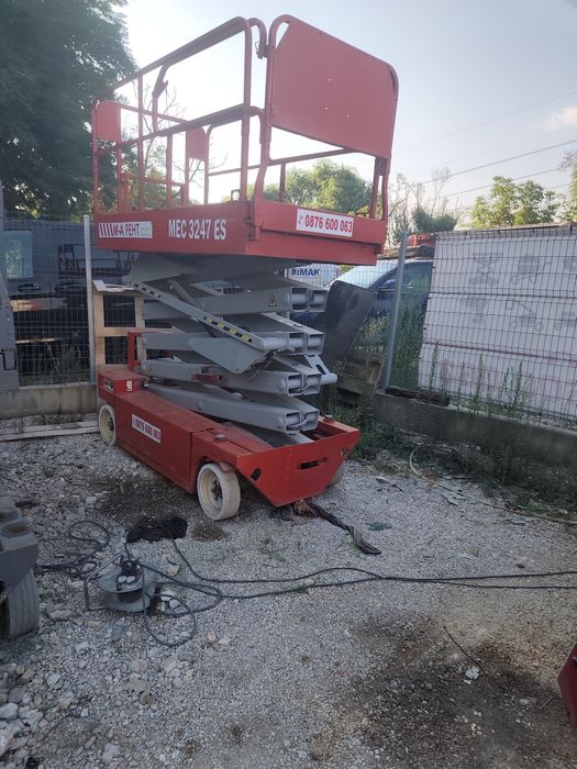 Ножична вишка 12м MEC - 3247ES 2 бр Произведено в Канада