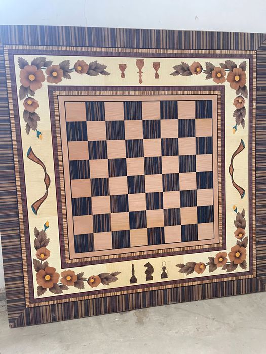 Шахматный стол ручной работы