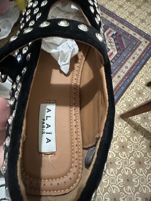 Балетки со стразами