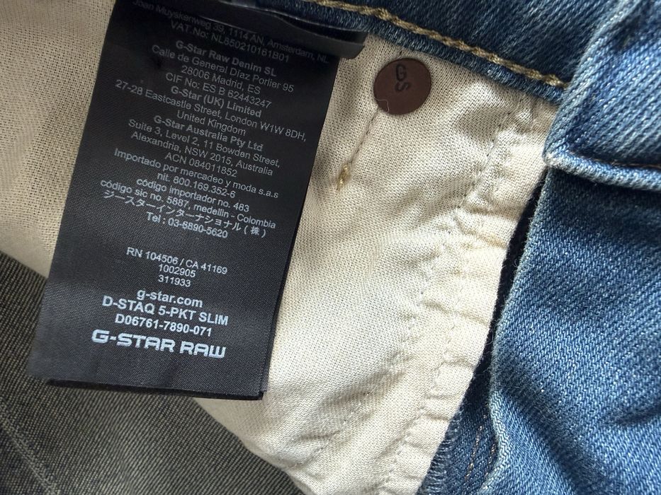 G-Star RAW D-Staq 5-pocket Slim ОРИГИНАЛНИ мъжки дънки -29