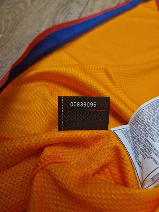 Tricou fotbal Messi Barcelona 2006/07 Away L Nike Player Version