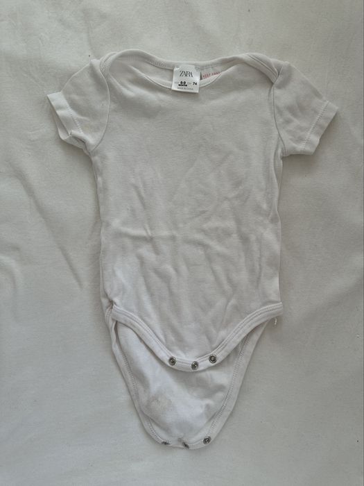 Salopeta Zara cu body 74 6-9 luni