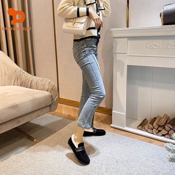 Теплые лоферы