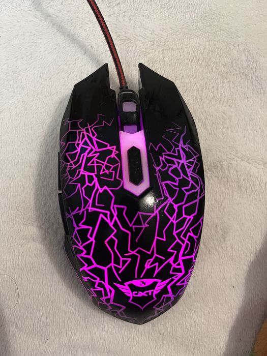 мишка trust gtx с rgb подсветка