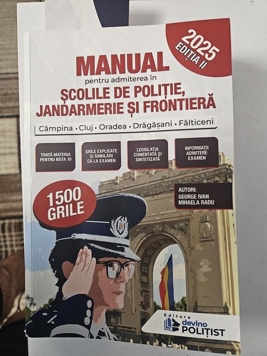 Manual pentru politie,jandarmerie si frontiera