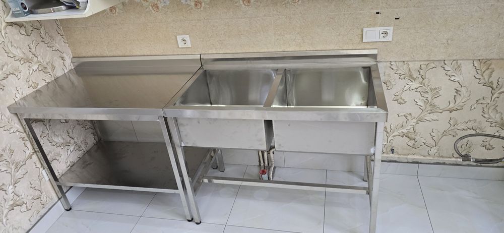 Нержавейка стол Стелаж арзон нархларда