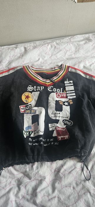 Дамски спортен кроп варен памук.