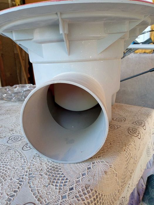 Подов сифон HL с воден затвор за тераса, компл.с надстройка