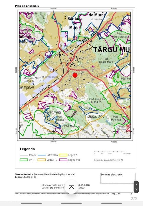 Teren 575 Mp Cu PUZ APROBAT ptr BLOC, Bd Pandurilor, Zona Tudor