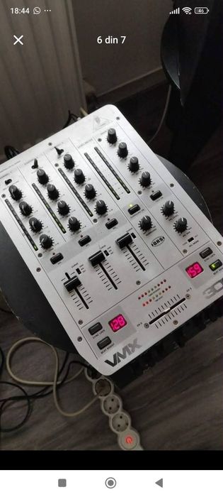 Boxe Blue Tech 3 căi 150w + amplificator și mixer