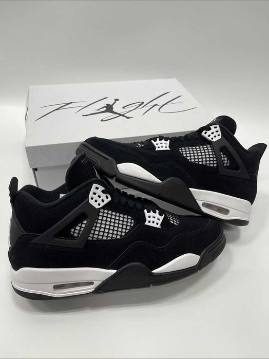 *REDUCERE* Nike Air Jordan 4 Retro White Thunder- Verificare Colet